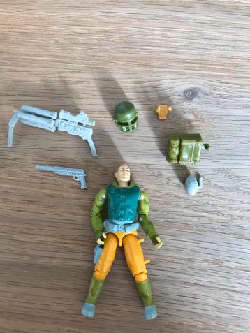 G.I. Joe Capt. Grid-Iron v1 1990 (Bijna Compleet) beschikbaar voor biedingen