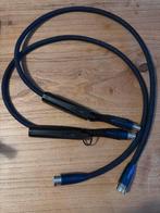 Audioquest interlink XLR Water 1m, Audio, Tv en Foto, Ophalen of Verzenden, Zo goed als nieuw, Minder dan 2 meter, Interlink-kabel