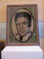 Elvis Presley sepia foto, Ophalen, Minder dan 50 cm, Gebruikt, 50 tot 75 cm