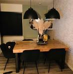 Eettafel. L160xB98xH76cm., Huis en Inrichting, Tafels | Eettafels, Ophalen, Gebruikt, 50 tot 100 cm, 150 tot 200 cm