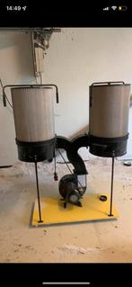 Huvema afzuiger microfilters 2x 380v krachtig!, Ophalen of Verzenden, Gebruikt, Afzuiger
