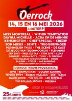 Gezocht oerrock tickets donderdag (2stuks), Tickets en Kaartjes, Evenementen en Festivals, Twee personen