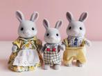 Sylvanian Families Cottontail familie (katoenstaart konijn), Ophalen of Verzenden, Zo goed als nieuw, Poppenhuispop