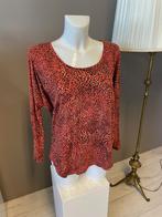 Top van Maison Scotch maat M - panterprint, Douwenmaat 8-3 Meppel, Info@again.nu, Korte mouw, Maat 36 (S)