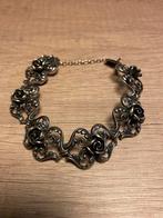 Armband/ ketting, Ophalen of Verzenden, Gebruikt, Zilver, Zilver