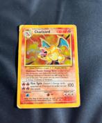Charizard pokemon kaart 4/102 Base Set, Hobby en Vrije tijd, Verzamelkaartspellen | Pokémon, Ophalen of Verzenden, Gebruikt, Losse kaart