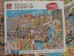 Amsterdam Koninginnedag puzzel, 1000 stukjes Merk King, Ophalen of Verzenden, 500 t/m 1500 stukjes, Nieuw