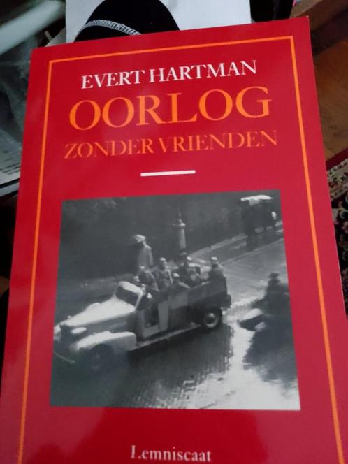 Boek oorlog zonder vrienden  Evert hartman, Boeken, Oorlog en Militair, Zo goed als nieuw, Verzenden