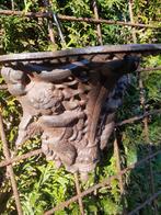 2 mooie gietijzeren decoratieve engelen consoles (brocante), Tuin en Terras, Ophalen of Verzenden, Gebruikt