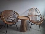 Tuinset: Rotan stoelen & leuk tafeltje, Ophalen of Verzenden