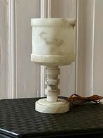 Vintage albasten tafellamp, Huis en Inrichting, Ophalen of Verzenden, Zo goed als nieuw, Minder dan 50 cm