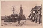 AZ137 Tilburg Kerk e.o. Korvel tram rails 1922 uitg. Roukes, Verzenden, 1920 tot 1940, Gelopen, Noord-Brabant