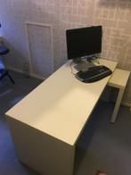 IKEA bureau met uitschuifstuk, Huis en Inrichting, Gebruikt, Ophalen, Bureau
