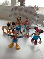 Disney figuren. Goofy dubbel., Verzamelen, Disney, Ophalen, Goofy of Pluto, Gebruikt, Beeldje of Figuurtje