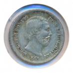 Nederland 5 Cent 1887 Willem III, Postzegels en Munten, Munten | Nederland, Koning Willem III, Zilver, Ophalen of Verzenden, 10 cent