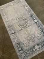 NIEUW VINTAGE vloerkleed - 80 x 150 cm / stijlloper bl/gr, 100 tot 150 cm, Nieuw, Grijs, Rechthoekig