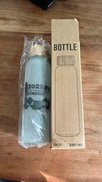 Glazen fles nieuw dop met houten buitenkant, Ophalen of Verzenden, Nieuw, Overige typen