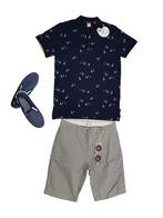 Geweldige blauw/witte SCOTCH & SODA short mt 16/176. NIEUW!, Kinderen en Baby's, Kinderkleding | Maat 176, Nieuw, Jongen, Broek