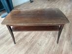 Vintage Houten Bijzettafel met Plank, Ophalen of Verzenden