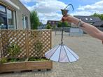 tiffany hanglamp schitterende mooie glas in lood hanglamp, Huis en Inrichting, Lampen | Hanglampen, Ophalen of Verzenden, Zo goed als nieuw