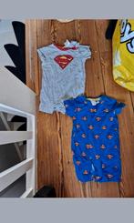 2 superman rompjes maat 74, Kinderen en Baby's, Ophalen of Verzenden, Jongetje, Zo goed als nieuw, Nacht- of Onderkleding