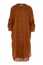 Devotion twins jurk M kamini dress roodbruin, Kleding | Dames, Bruin, Ophalen of Verzenden, Zo goed als nieuw, Onder de knie