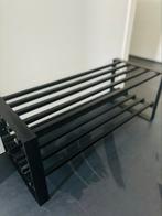 ZGAN | Schoenenrek zwart staal (bxhxd in cm) 69x27x30,5, Ophalen, Zo goed als nieuw