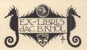 Ex Libris Nederland Jac. B. Knol beschikbaar voor biedingen