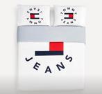 Tommy Hilfiger Jeans dekbedovertrek, Huis en Inrichting, Ophalen, Wit, Dekbedovertrek, Nieuw