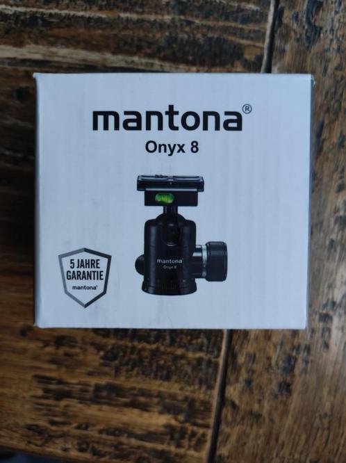 Mantona Onyx 8-balhoofd (kogelkop) - Nieuw, Audio, Tv en Foto, Fotografie | Statieven en Balhoofden, Nieuw, Balhoofd, Minder dan 150 cm