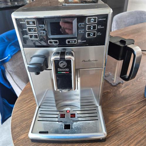 Saeco Pico Barisra Espressomachine , met melk unit, Witgoed en Apparatuur, Koffiezetapparaten, Zo goed als nieuw, Gemalen koffie