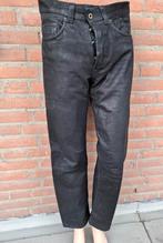 Mooie stevige leren broek maat 29, Ophalen of Verzenden, Gedragen, Maat 46 (S) of kleiner, Zwart