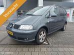 Seat Alhambra 2.0 7P Trekhaak Clima Cruise PDC Stoelverwarmi, Auto's, Seat, Stof, Zwart, 1553 kg, Bedrijf