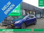 Nissan Qashqai 1.2 Tekna automaat, trekhaak, 65 €/maand, Gebruikt, 4 cilinders, Blauw