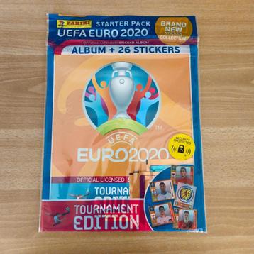 Panini EURO 2020 verzamelalbum + 26 stickers beschikbaar voor biedingen