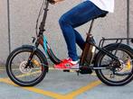 ALUMINIUM E-VOUWFIETSEN 20" WIELEN LAAG FRAME SUPERCOMPLEET, 20 inch of meer, Versnellingen, Zo goed als nieuw, Totaal opvouwbaar