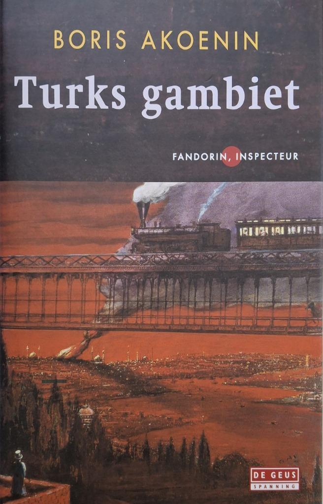 Boris Akoenin - Turks gambiet, Boeken, Detectives, Zo goed als nieuw, Ophalen of Verzenden