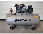 Metallo compressor 200 liter - 3Kw. nieuw!!, Doe-het-zelf en Verbouw, Compressors, Ophalen, Nieuw, 200 tot 400 liter/min, Mobiel