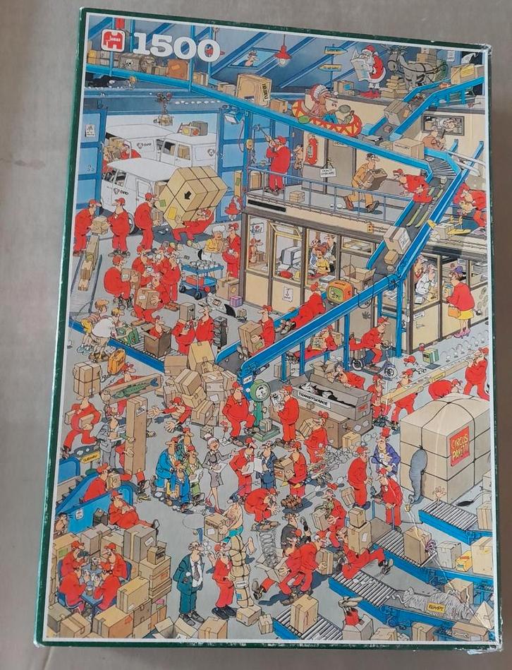 Jan van Haasteren puzzel  1500stukjes, Hobby en Vrije tijd, Denksport en Puzzels, Gebruikt, 500 t/m 1500 stukjes, Ophalen of Verzenden