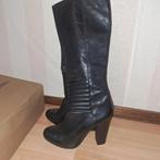 Janet & Janet leren laarzen - Maat 40.5, Hoge laarzen, Zwart, Ophalen of Verzenden, Janet & Janet