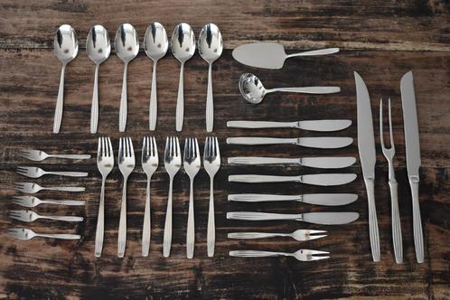 Gero Zilmeta 526 Sarabande duobloc 6 personen diner cassette, Antiek en Kunst, Antiek | Servies compleet, Ophalen of Verzenden