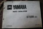 Yamaha XJ750 RK 1983 parts catalogue XJ 750 RK  5G2, Motoren, Handleidingen en Instructieboekjes, Ophalen of Verzenden, Yamaha