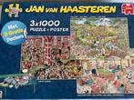 Jan van Haasteren puzzels 3x1000 stukjes, Hobby en Vrije tijd, Denksport en Puzzels, Ophalen of Verzenden, Zo goed als nieuw