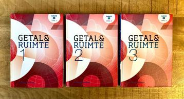Getal & Ruimte HAVO B Deel 1, 2, 3. Set Wiskunde 11e editie. beschikbaar voor biedingen