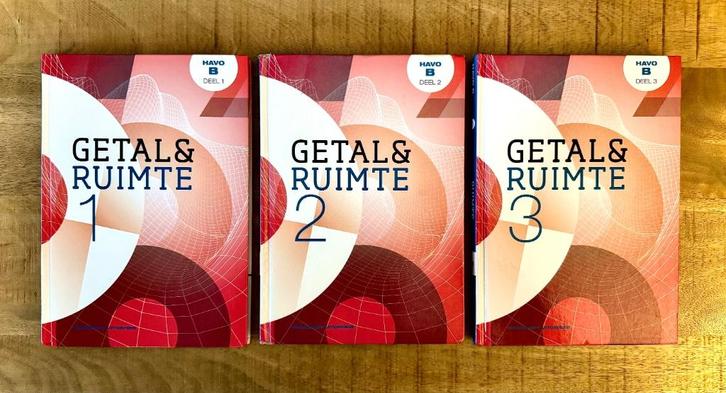 Getal & Ruimte HAVO B Deel 1, 2, 3. Set Wiskunde 11e editie., Boeken, Schoolboeken, Zo goed als nieuw, Wiskunde A, HAVO, Ophalen of Verzenden