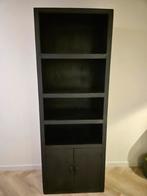 Giga wandkast mango hout, Huis en Inrichting, Kasten | Wandmeubels, Ophalen, Met deur(en), 200 cm of meer, Zo goed als nieuw