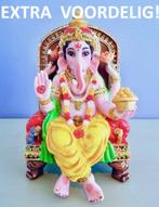 GANESHA BEELD FULL COLOR 19 CM, Ophalen of Verzenden, Nieuw, Religie