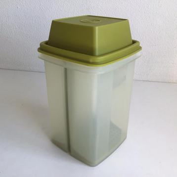Augurkenpot zuurpot vintage Tupperware groen pot beschikbaar voor biedingen