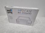 Spatwaterdichte MP3 case met speakers, Ophalen of Verzenden, Nieuw