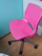 Bureaustoel rose, Huis en Inrichting, Bureaustoelen, Ophalen, Zo goed als nieuw, Roze, Balstoel